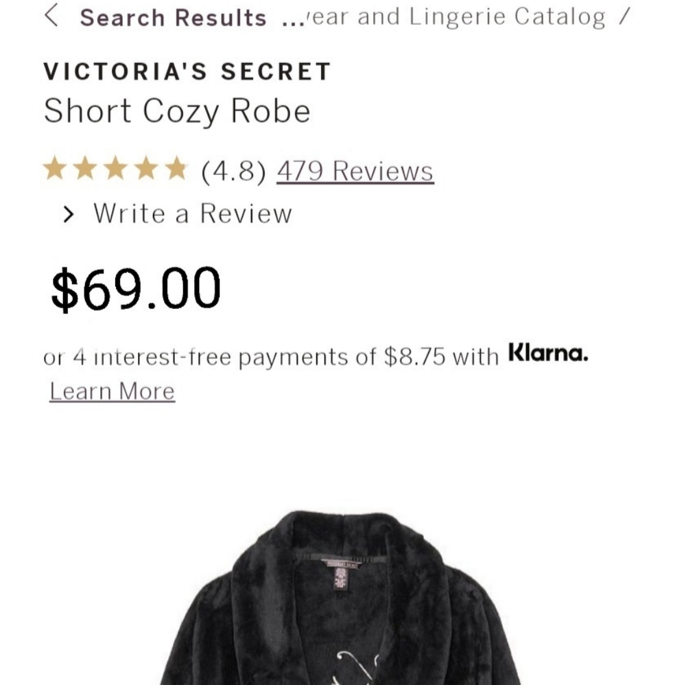 Victoria secret Robe - Picture 2 of 3